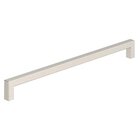 10 1/16" Centers Monument Cabinet Pull In Satin Nickel