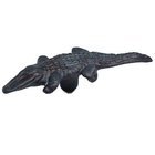 Alligator Knob in Black with Steel Wash