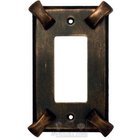 Hammerhein Switchplate Rocker/GFI Switchplate in Rust