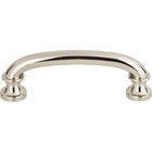 3 3/4" Centers Shelley Pull in Polished Nickel