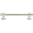 7 9/16" Centers Bronte Pull in Polished Nickel