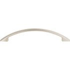 5" Centers Euro-Tech Modern Arch Pull in Brushed Nickel