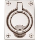 3 5/16" Recessed Ring Pull in Lifetime PVD Polished Nickel