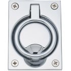 3 5/16" Recessed Ring Pull in Polished Chrome