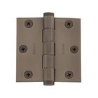 3" x 3" Square Corner Door Hinge in PVD Graphite Nickel (Sold Individually)