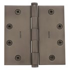 4 1/2" x 4 1/2" Square Corner Door Hinge in PVD Graphite Nickel (Sold Individually)