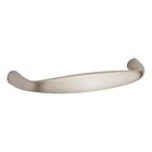 4" Centers Oval Handle in Satin Nickel