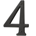 #4 House Number in Oil Rubbed Bronze
