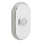Arch Door Bell Button in Lifetime Pvd Polished Nickel