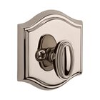 Patio (One-Sided) Arch Deadbolt in Lifetime Pvd Polished Nickel