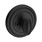 Patio (One-Sided) Round Deadbolt in Satin Black
