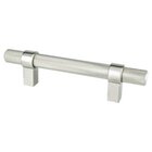 96mm Centers Uptown Appeal Pull in Brushed Nickel