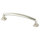 5" Centers Timeless Charm Pull in Brushed Nickel