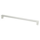 12 5/8" Centers Uptown Appeal Pull in Brushed Nickel