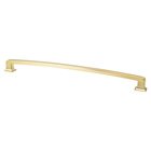18" Centers Timeless Charm Appliance Pull in Modern Brushed Gold