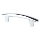 3 3/4" Centers Classic Comfort Pull in Polished Chrome