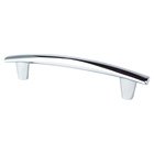 5" Centers Classic Comfort Pull in Polished Chrome