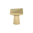 1 3/16" Long Uptown Appeal Knob in Modern Brushed Gold