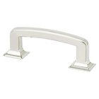 3" Centers Classic Comfort Pull in Polished Nickel