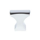 1 1/4" Long Classic Comfort Knob in Polished Chrome