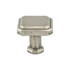 1 3/16" Long Timeless Charm Knob in Weathered Nickel