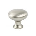 1 1/8" Mushroom Knob in Brushed Nickel