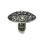 Juliane Grace Large Knob With Swarovski Crystals in Cobblestone with Crystal