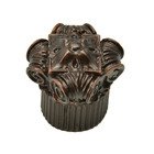Large Column Knob in Oil Rubbed Bronze