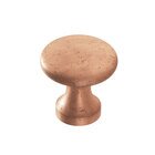 7/8" Diameter Knob In Distressed Antique Copper
