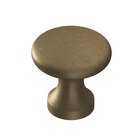 1 1/8" Diameter Knob In Distressed Oil Rubbed Bronze