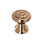 5/8" Diameter Knob In Polished Bronze