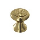 7/8" Diameter Knob In Antique Brass