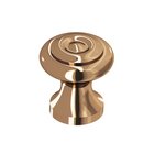 7/8" Diameter Knob In Polished Bronze
