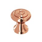 7/8" Diameter Knob In Polished Copper