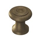 1 1/2" Knob In Distressed Oil Rubbed Bronze