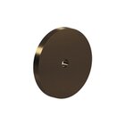 1 1/2" Diameter Backplate In Unlacquered Oil Rubbed Bronze