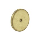 1 1/2" Diameter Backplate In Distressed Antique Brass