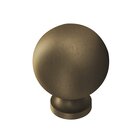 1" Knob In Distressed Oil Rubbed Bronze