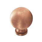 1" Knob In Distressed Antique Copper