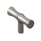 1 1/2" Bamboo Knob In Pewter