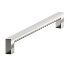 6" Centers Rectangular Pull in Polished Nickel