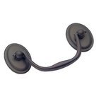 3" Centers Bail Pull and Rosettes in Oil Rubbed Bronze