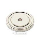 1 1/4" Round Backplate in Polished Nickel