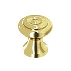 Knob 7/8" in Polished Brass