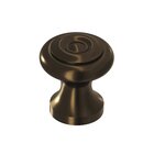 7/8" Diameter Knob in Oil Rubbed Bronze Unlacquered