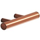 1 1/2" Centers Shank Pull in Antique Copper