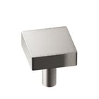 1 1/4" Square Knob/Shank in Frost Nickel