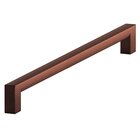 10" Centers Cabinet Pull Hand Finished in Matte Antique Copper