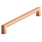 10" Centers Cabinet Pull Hand Finished in Matte Satin Copper