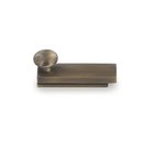 Solid Brass 2" Heavy Duty Surface Bolt with Concealed Screws in Antique Brass